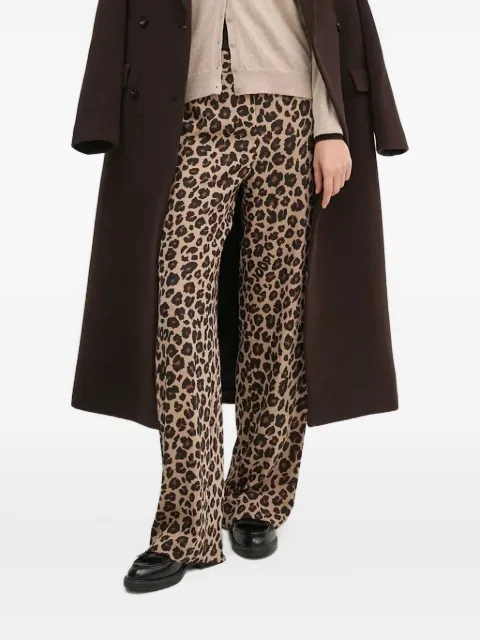 Joop! leopard-print trousers