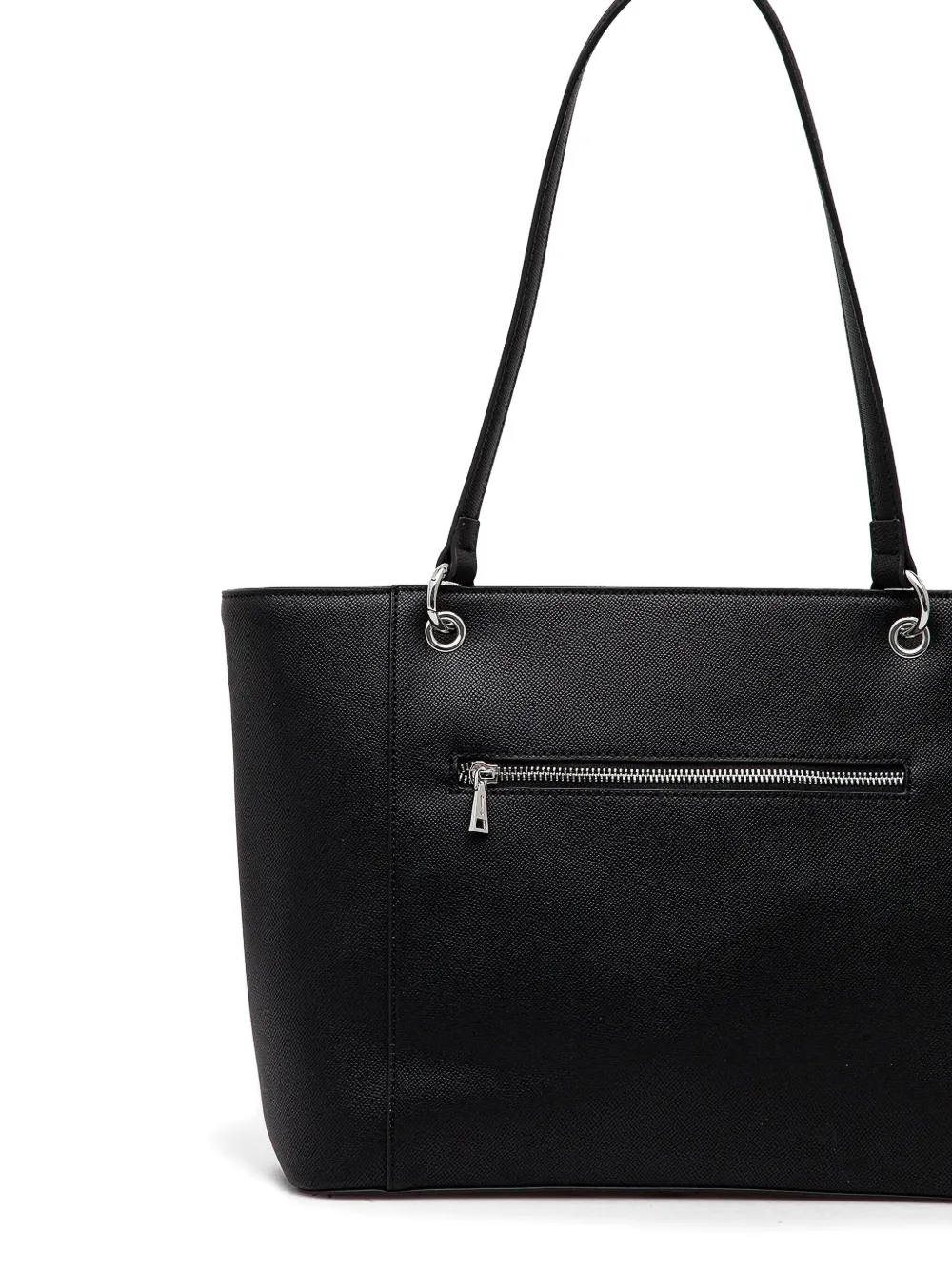 Joop! Giro Imani shopper met geperforeerd logo - Zwart