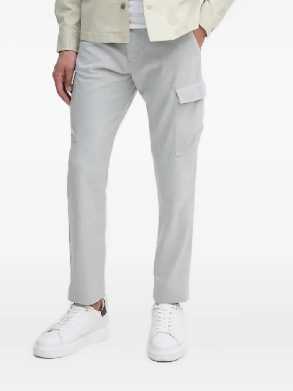 Joop! textured cargo-pocket trousers | Grey | Image 1
