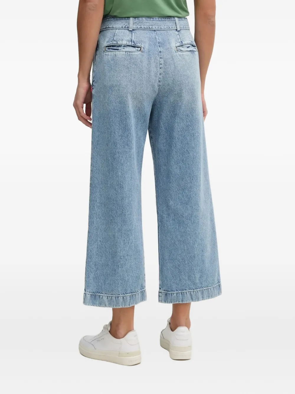 Joop! Elora jeans met ceintuur - Blauw