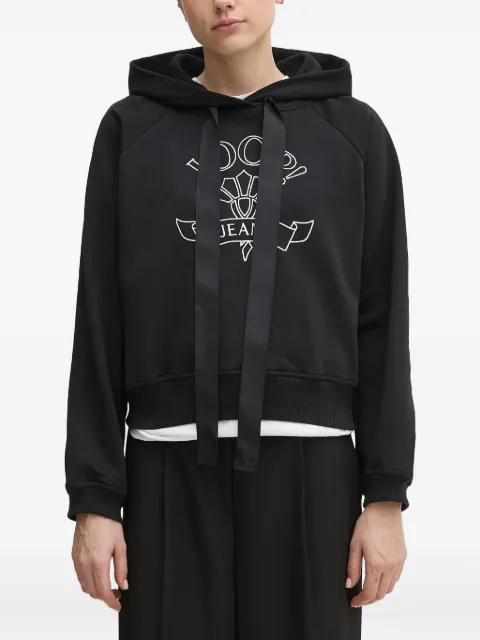Joop! drawstring cotton hoodie