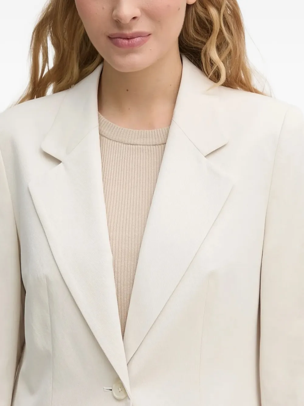 Joop! single-breasted blazer Wit