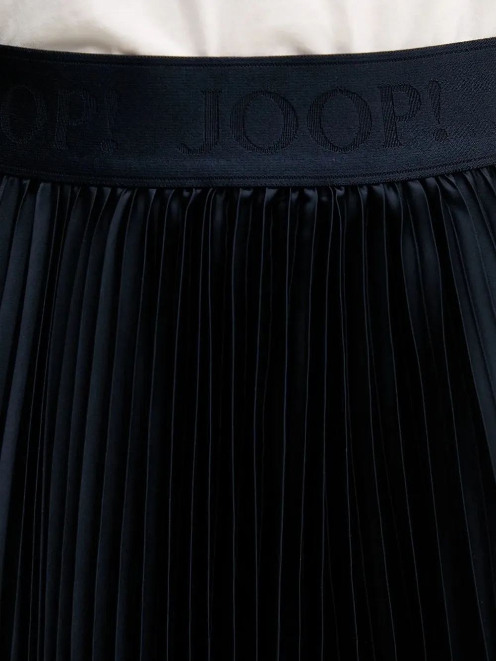 Joop! pleated midi skirt Blauw