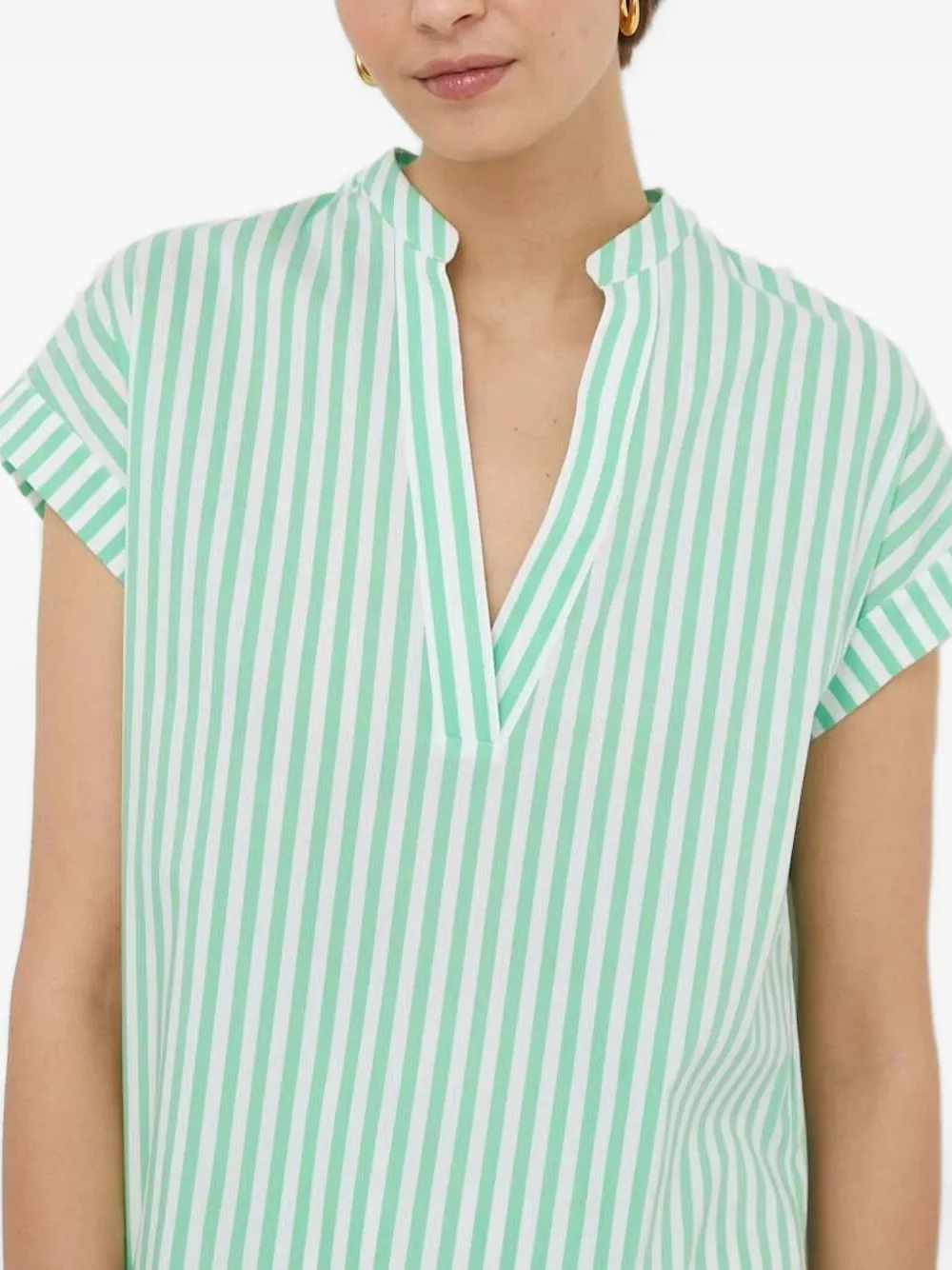 Joop! Gestreepte top Groen
