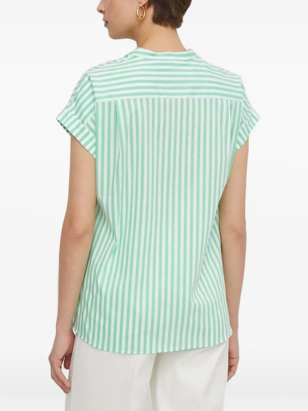 Joop! Gestreepte top Groen