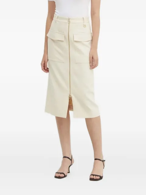 Joop! flap-pocket midi skirt
