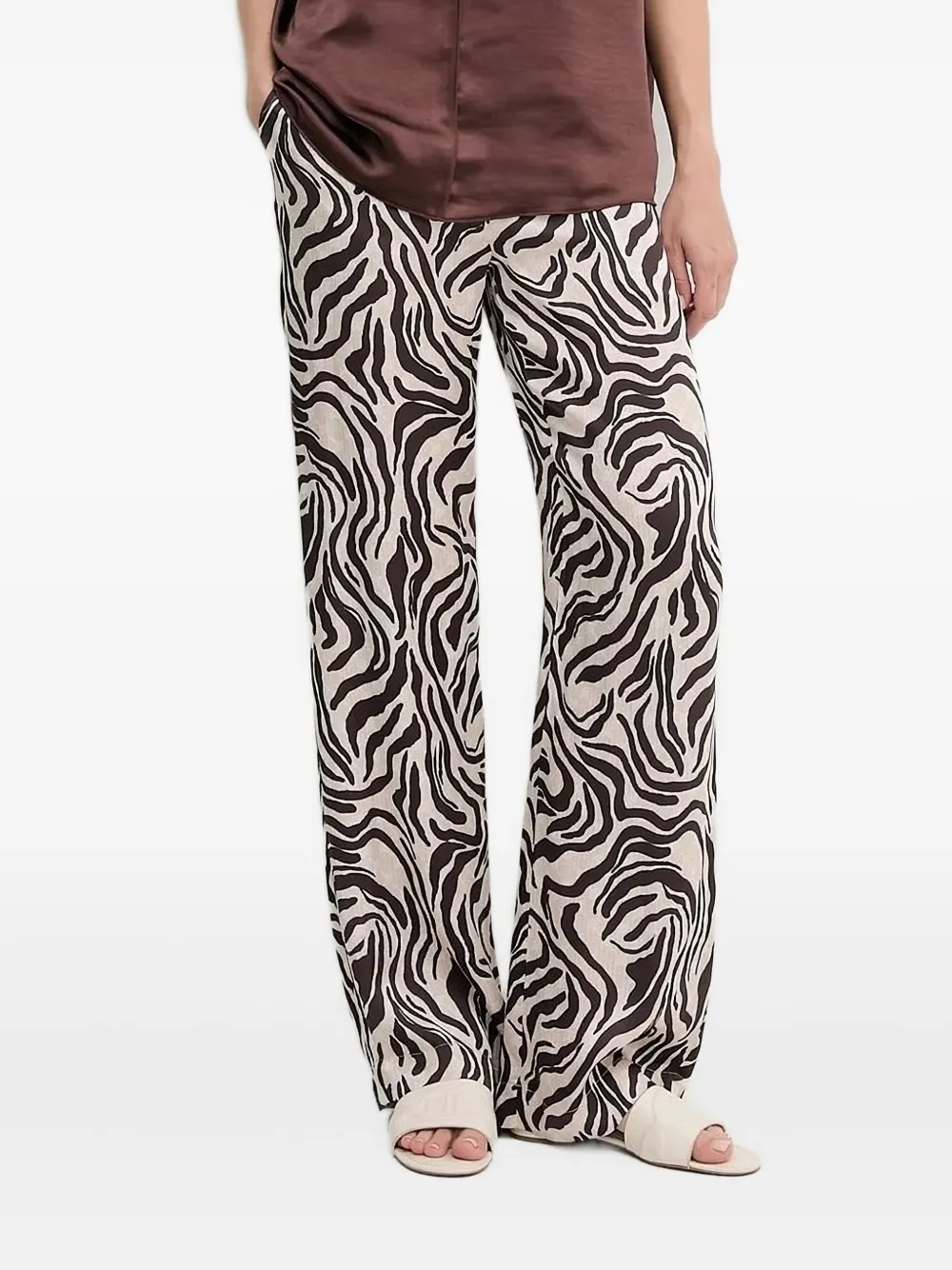 Joop! pattern trousers Beige