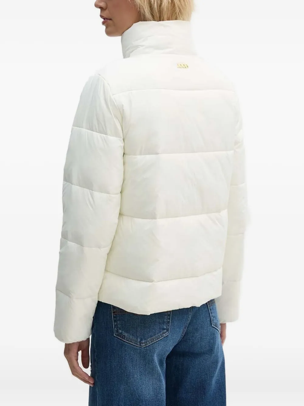 Joop Quilted-pattern Padded Jacket In Blue