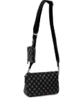 Joop! Cortina Jasmina logo-jacquard crossbody bag - Black