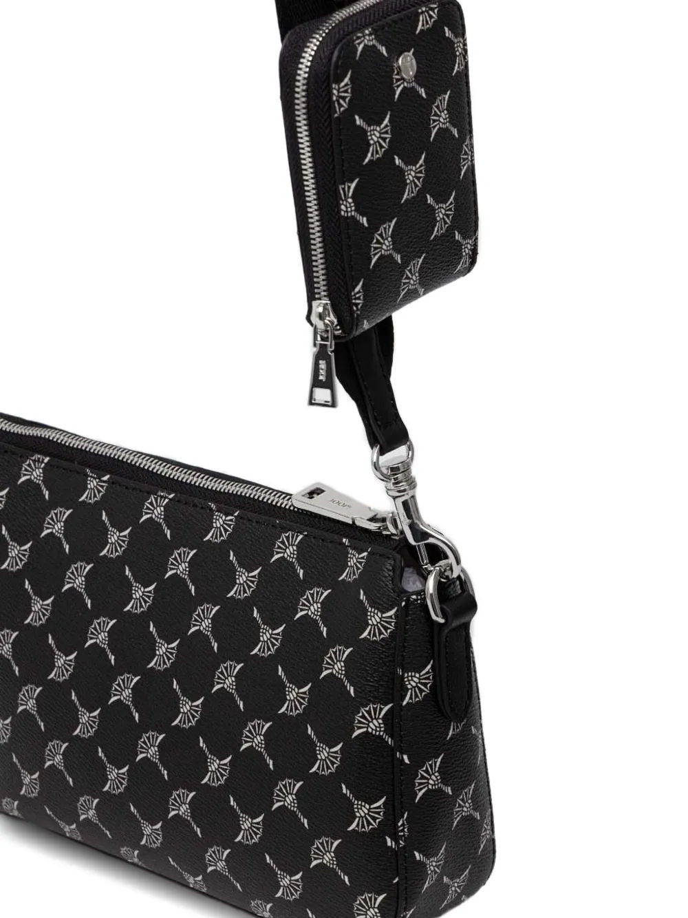 Joop! Cortina Jasmina crossbodytas met logo-jacquard Zwart