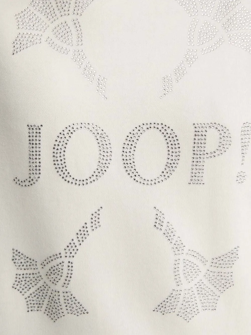 Joop! Jurk verfraaid met kristallen Wit