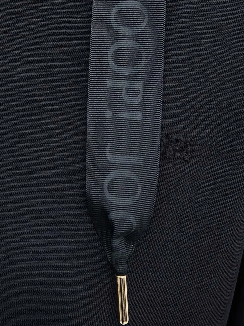 Joop! Tasta sweater met capuchon en logolint Blauw