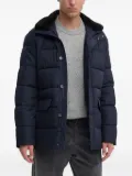Joop! quilted hooded jacket - Blue
