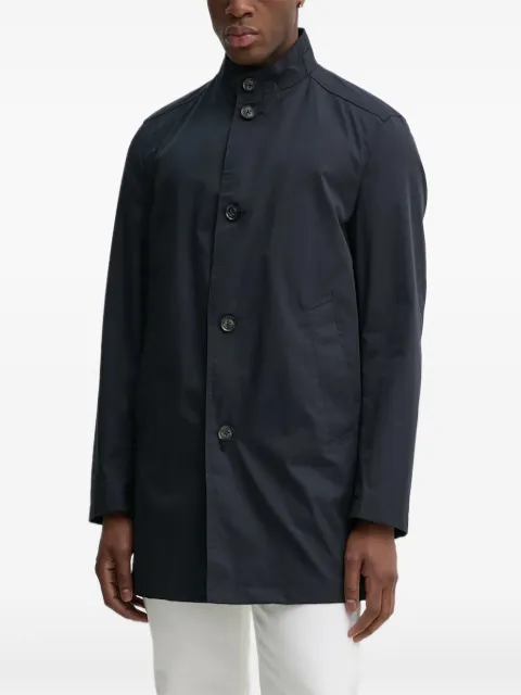 Joop! high-neck buttoned coat