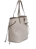 Joop! logo-monogram embellished tote bag - Grey