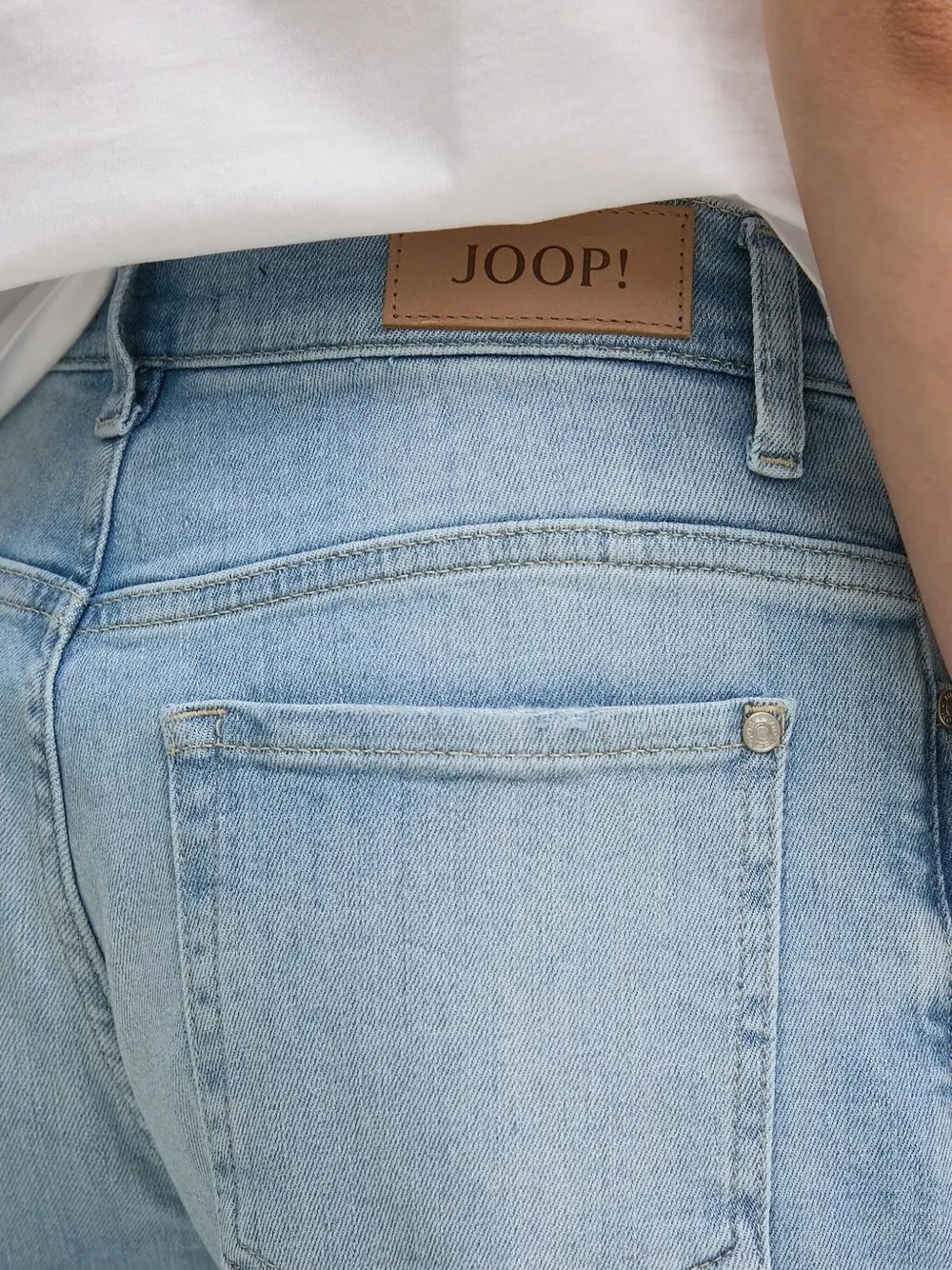 Joop! five pocket styling jeans Blauw