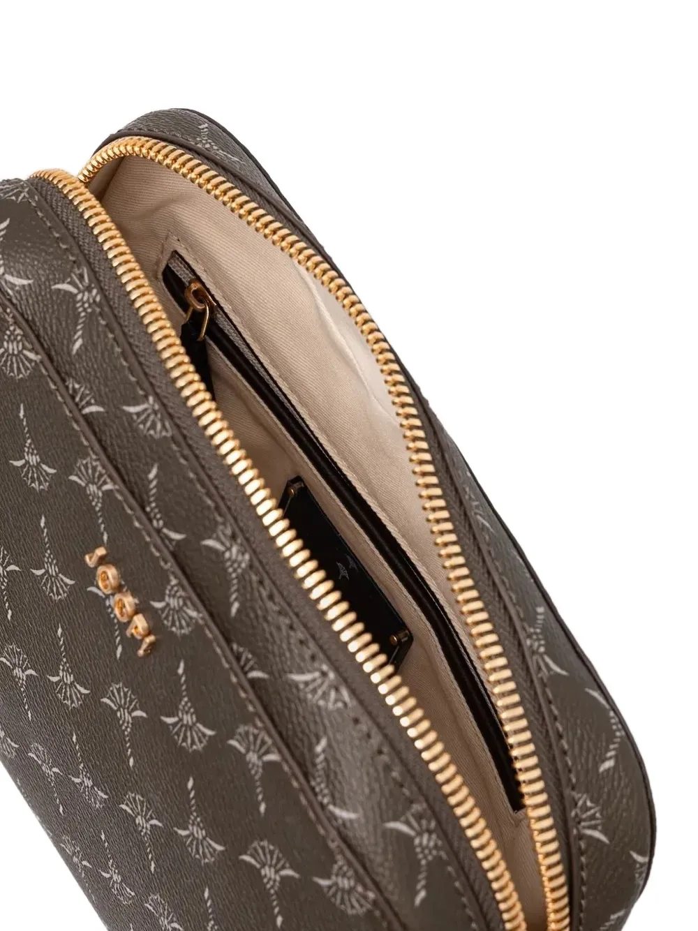 Joop! Cortina Cloe crossbodytas met monogram Bruin