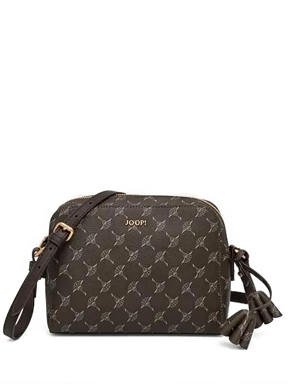 Joop! Cortina Cloe crossbodytas met monogram Bruin