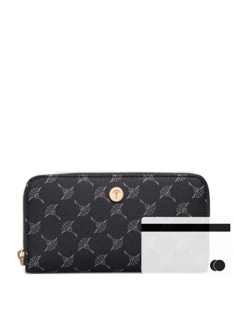 Joop! logo-plaque zip-around purse