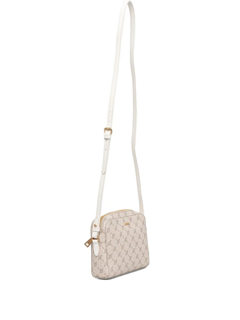 Joop! logo-plaque crossbody bag Beige