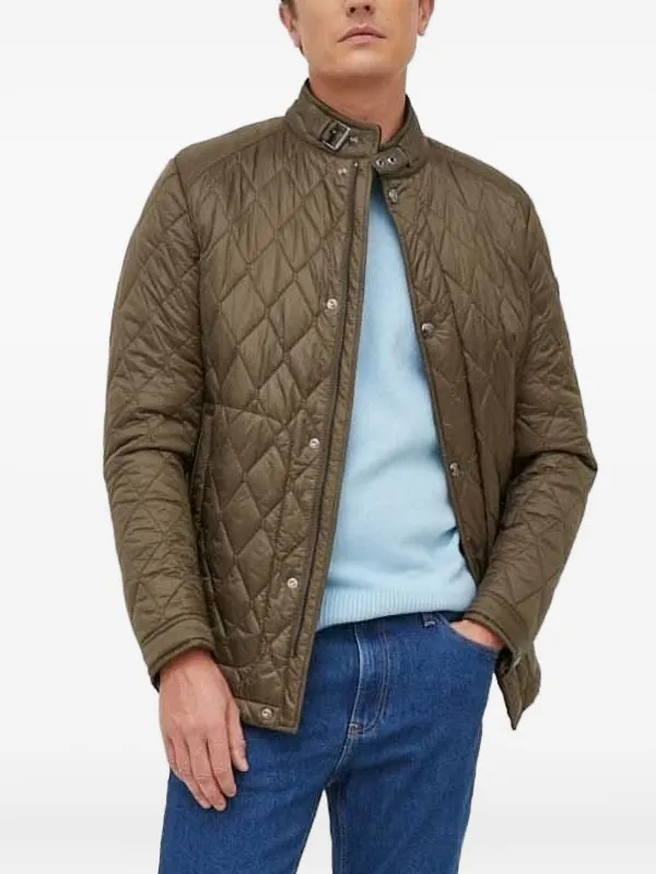 Joop! Gesteppte Jacke Mit Rautenmuster Grün FARFETCH DE
