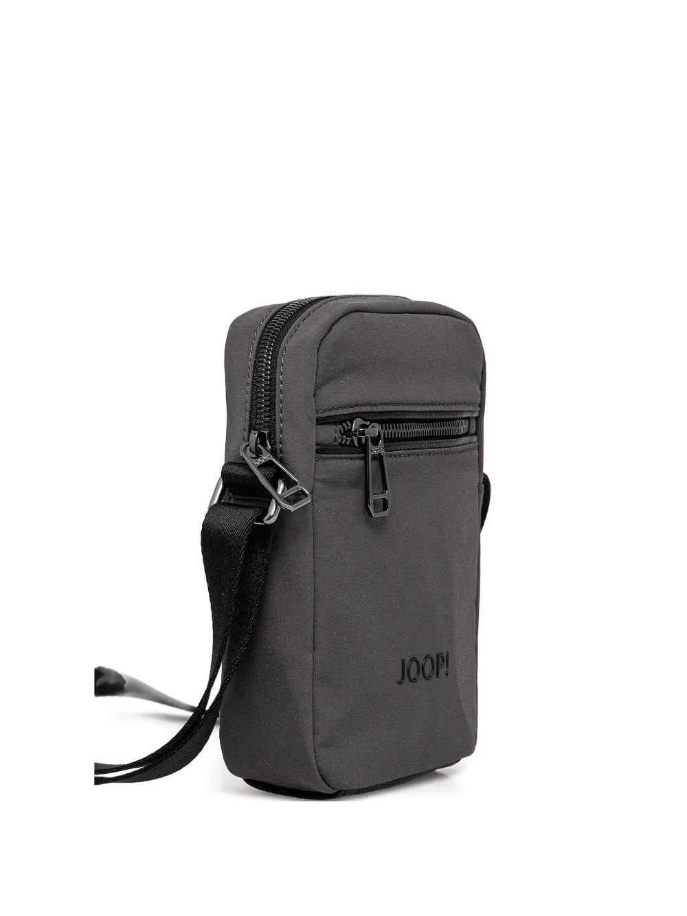 Joop! Schoudertas met ritssluiting Grijs