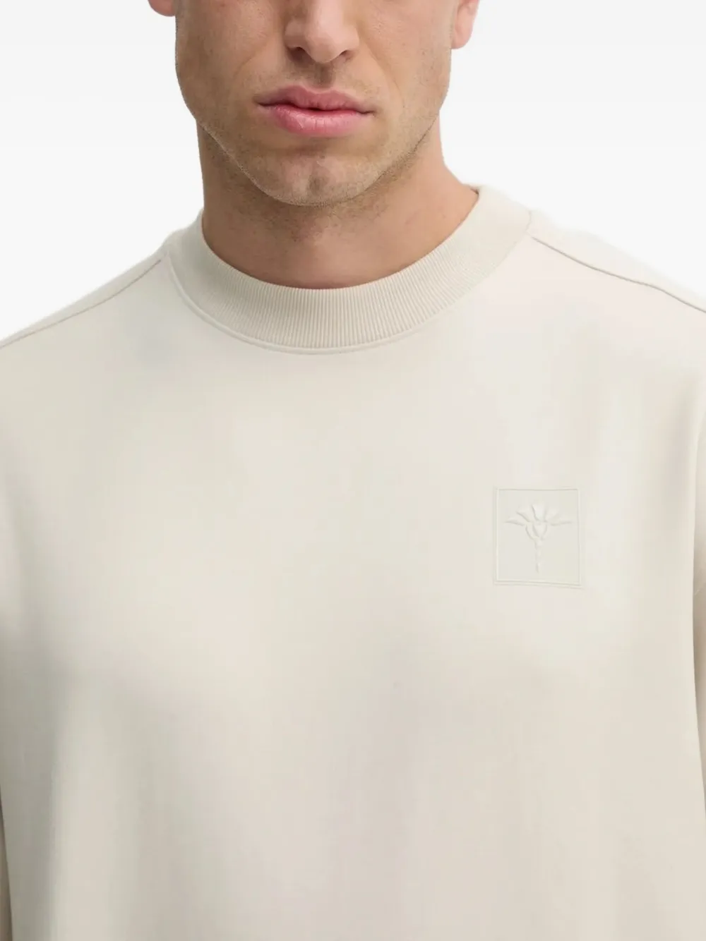 Joop! Sweater met ronde hals Beige