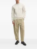 Joop! embossed-logo crew-neck sweatshirt - Neutrals