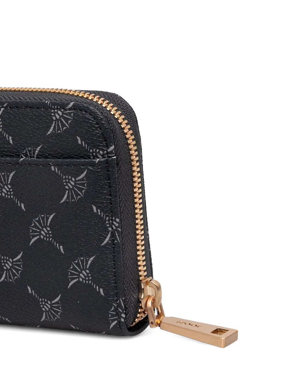 Joop Cortina Melete Logo-plaque Wallet In Black