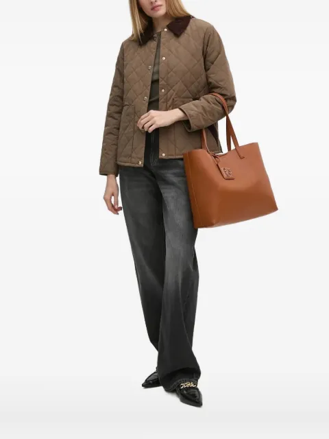 Joop! quilted corduroy-trimmed jacket