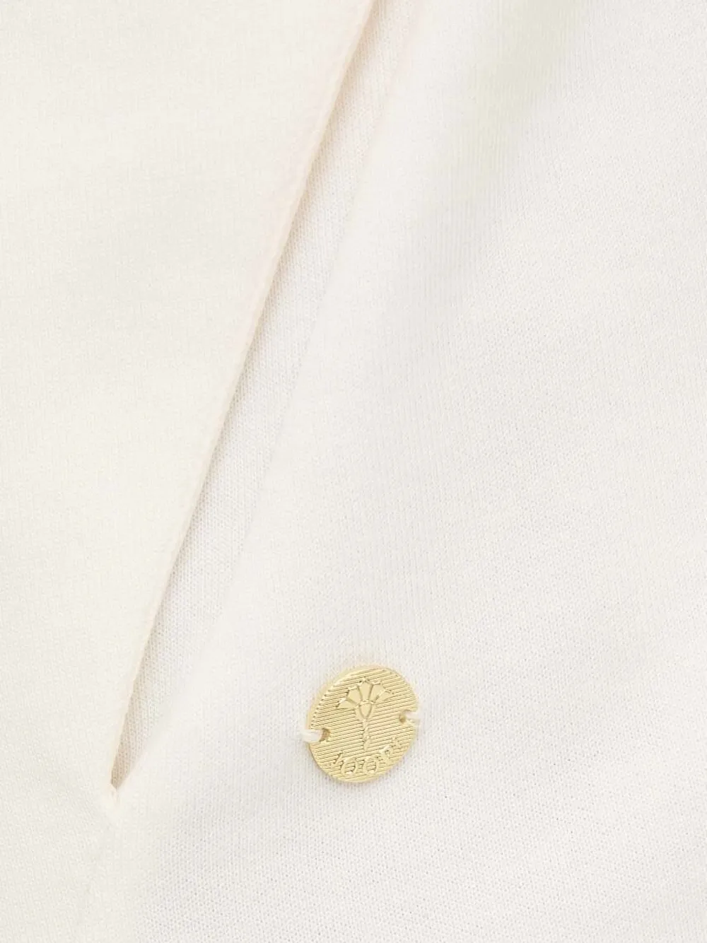 Joop! logo-plaque hoodie Beige