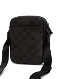 Joop! check-pattern messenger bag - Black