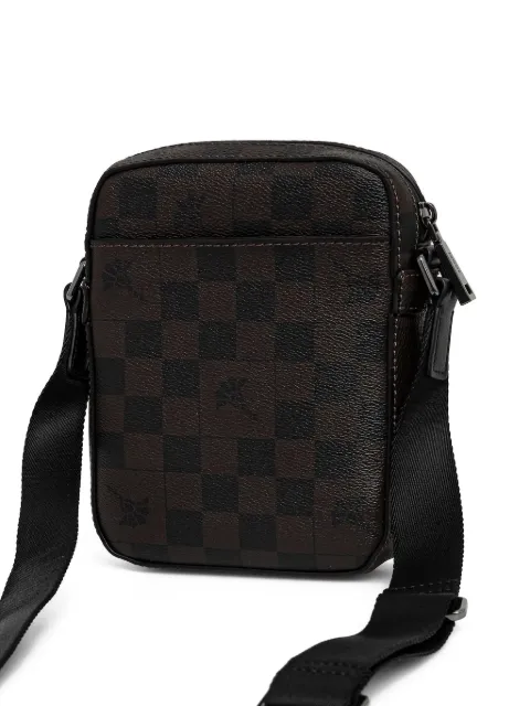 Joop! check-pattern messenger bag