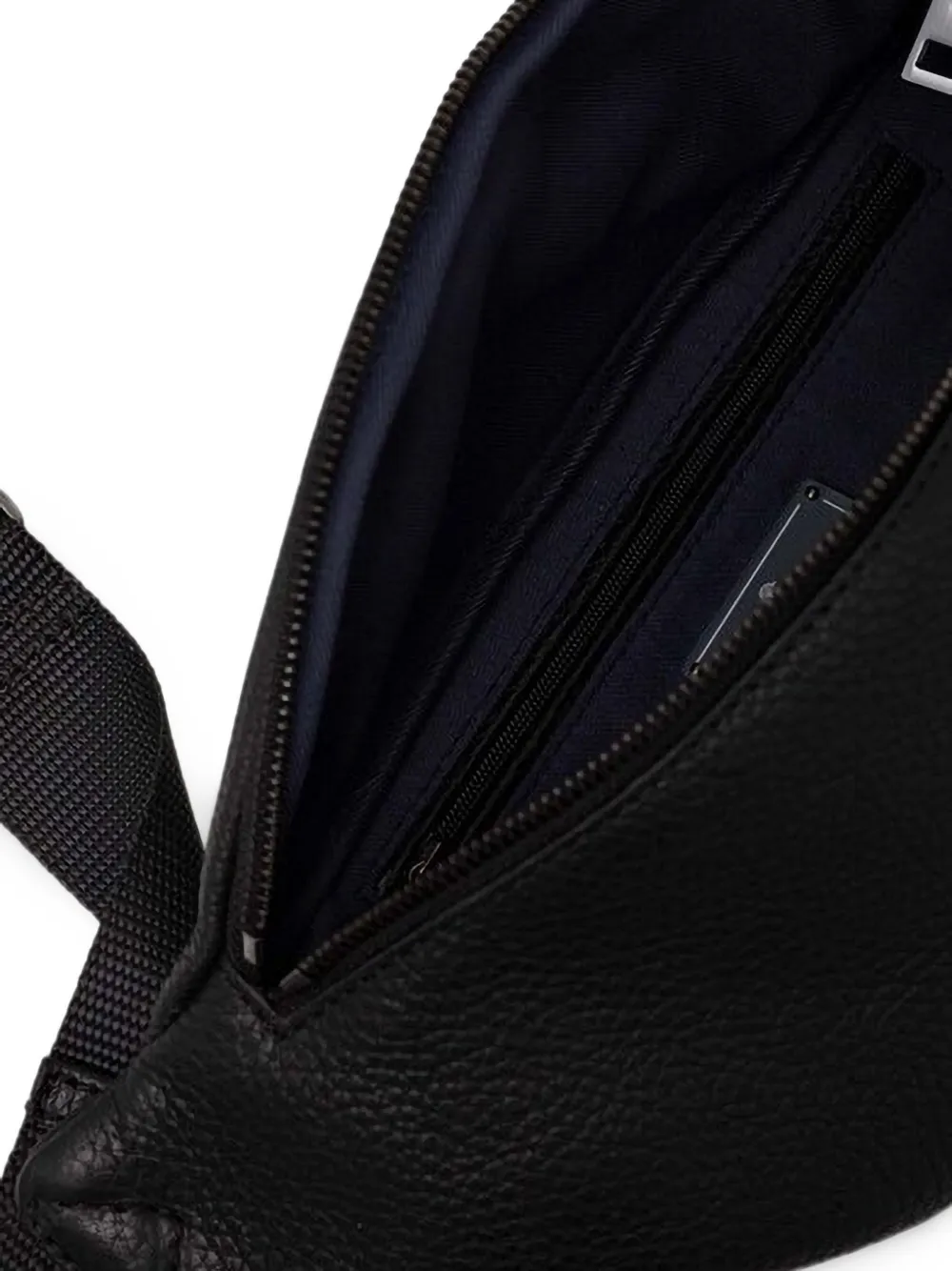 Joop! grained-leather belt bag Zwart