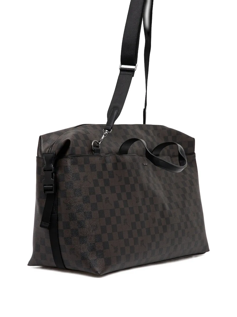 Joop! check-pattern holdall Bruin