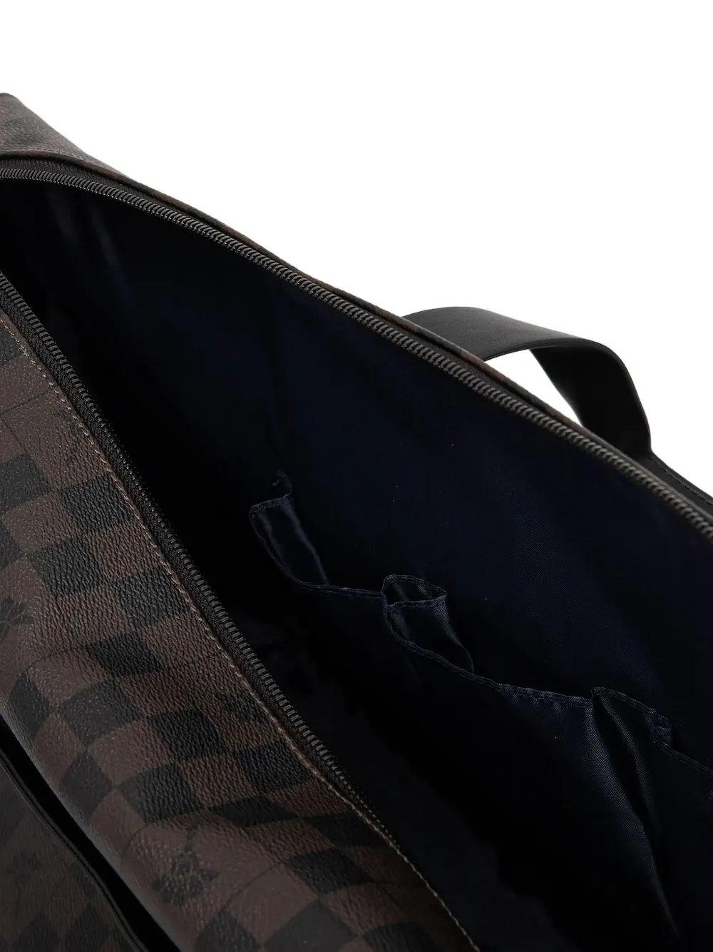 Joop! check-pattern holdall Bruin