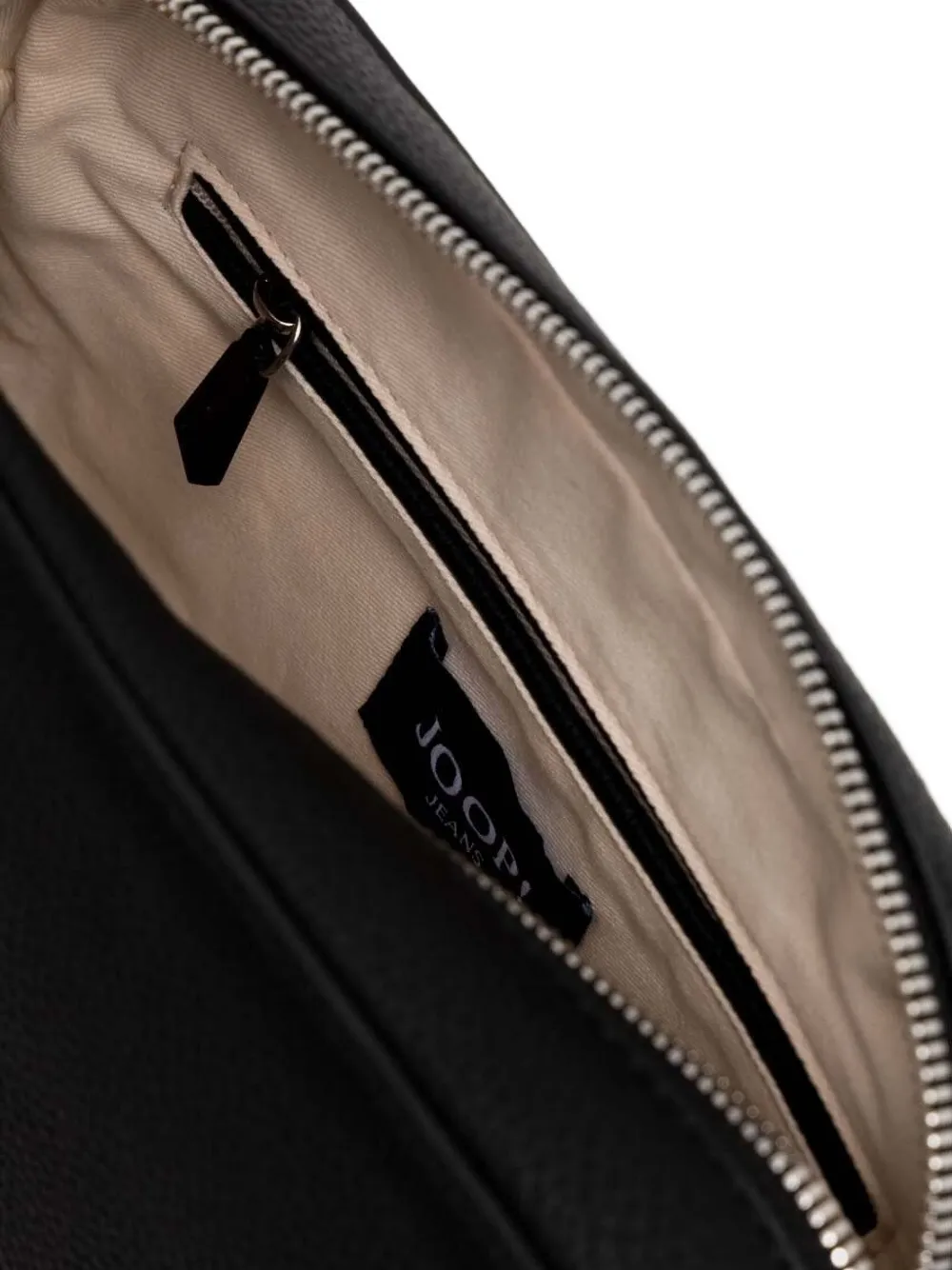 Joop! Lettera Cloe crossbodytas met logo-reliëf Zwart