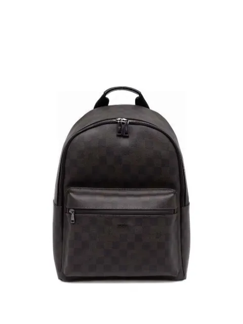 Joop! check-pattern backpack