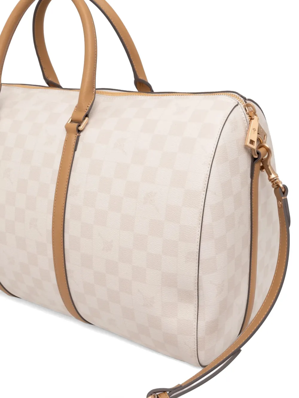  Joop! Check-pattern Top-handle Luggage - Neutro 