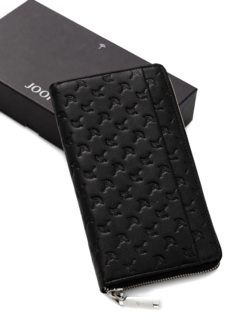 Joop Embossed Wallet In Black