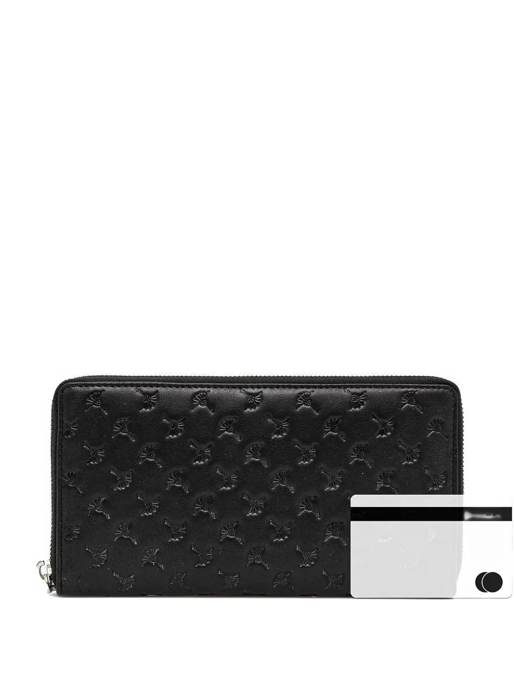 Joop Embossed Wallet In Black