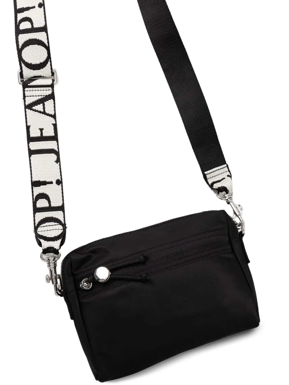Joop! Crossbodytas met logobandje Zwart