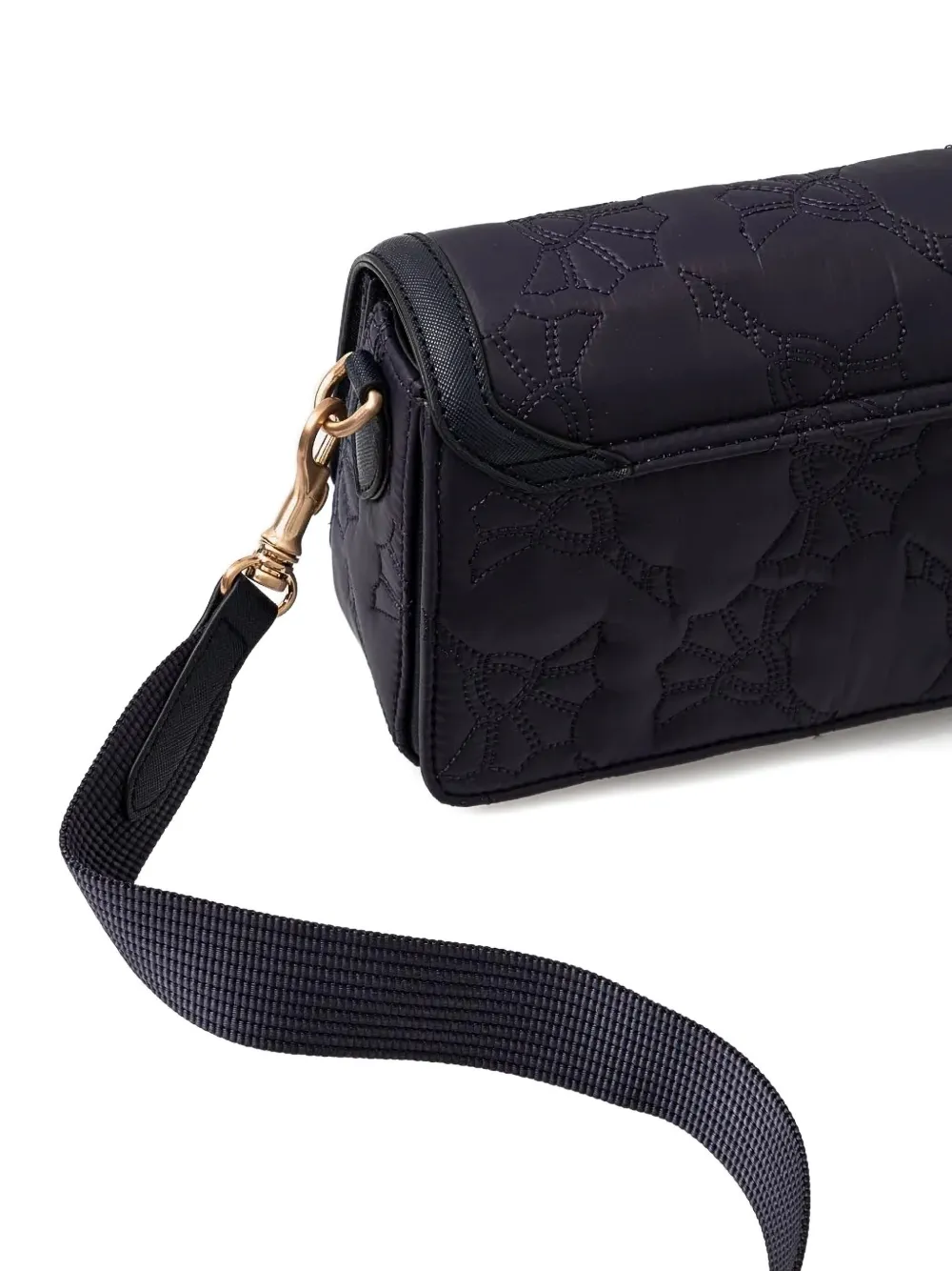 Joop! Ricamo Sousa gewatteerde crossbodytas met logoplakkaat Zwart