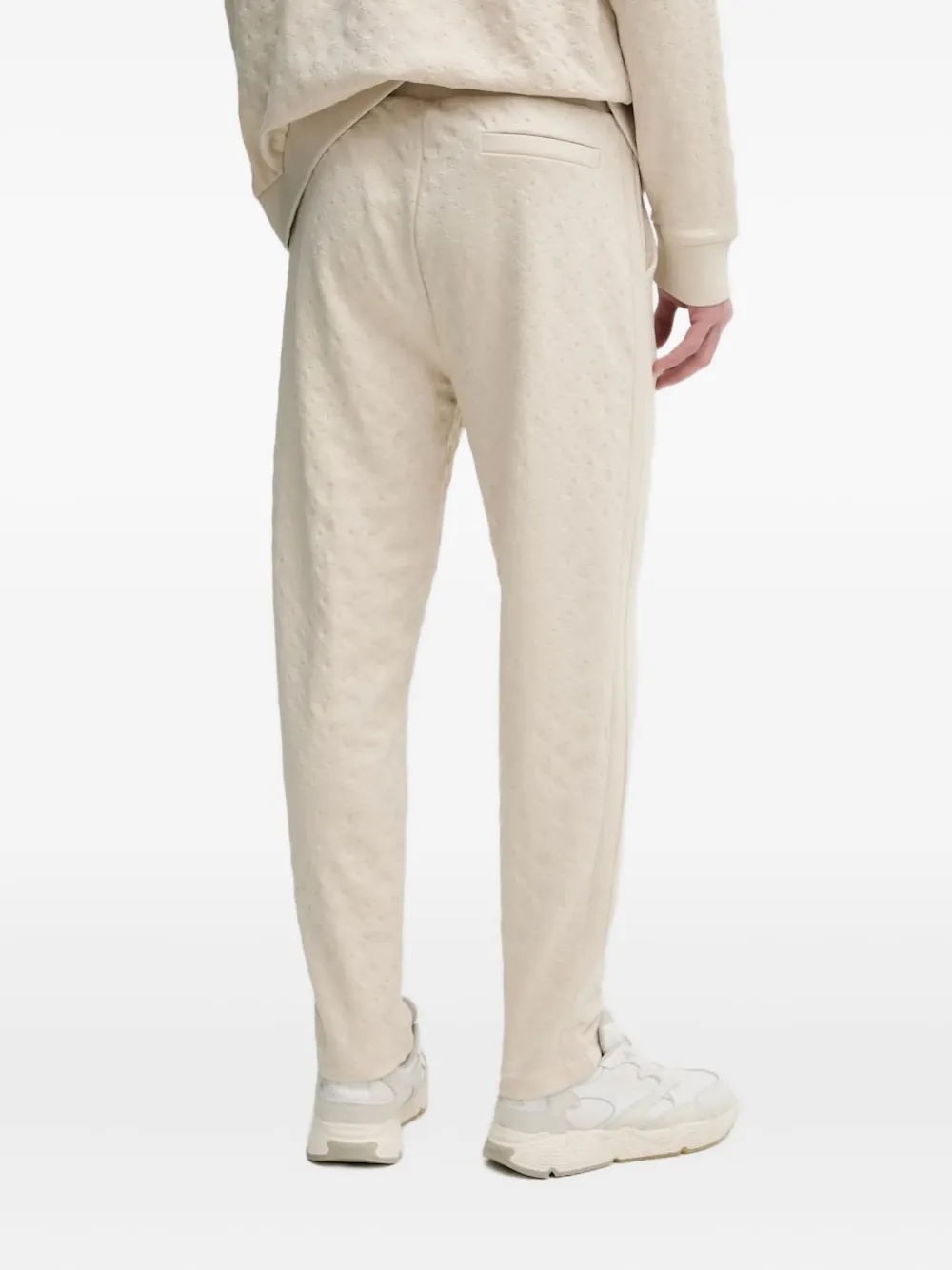 Joop! Bahat cornflower-design track pants - Beige
