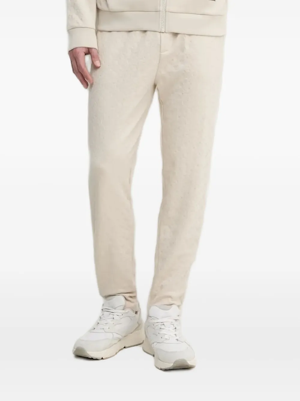 Joop! Bahat cornflower-design track pants Beige