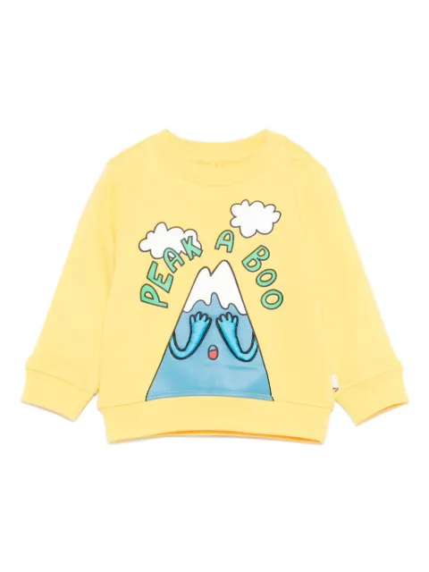 Stella McCartney Kids mountain-print sweatshirt