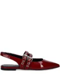 Kennel & Schmenger Greta flap pumps - Red