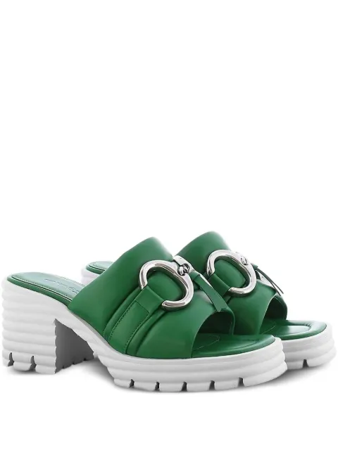 Kennel & Schmenger square-toe block-heel sandals