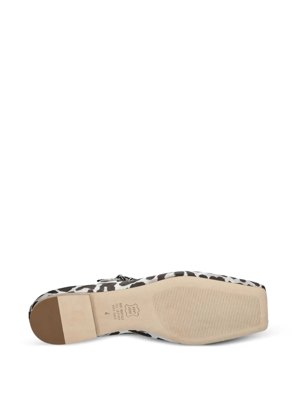 Kennel & Schmenger Leila Ballerinas In Animal Print