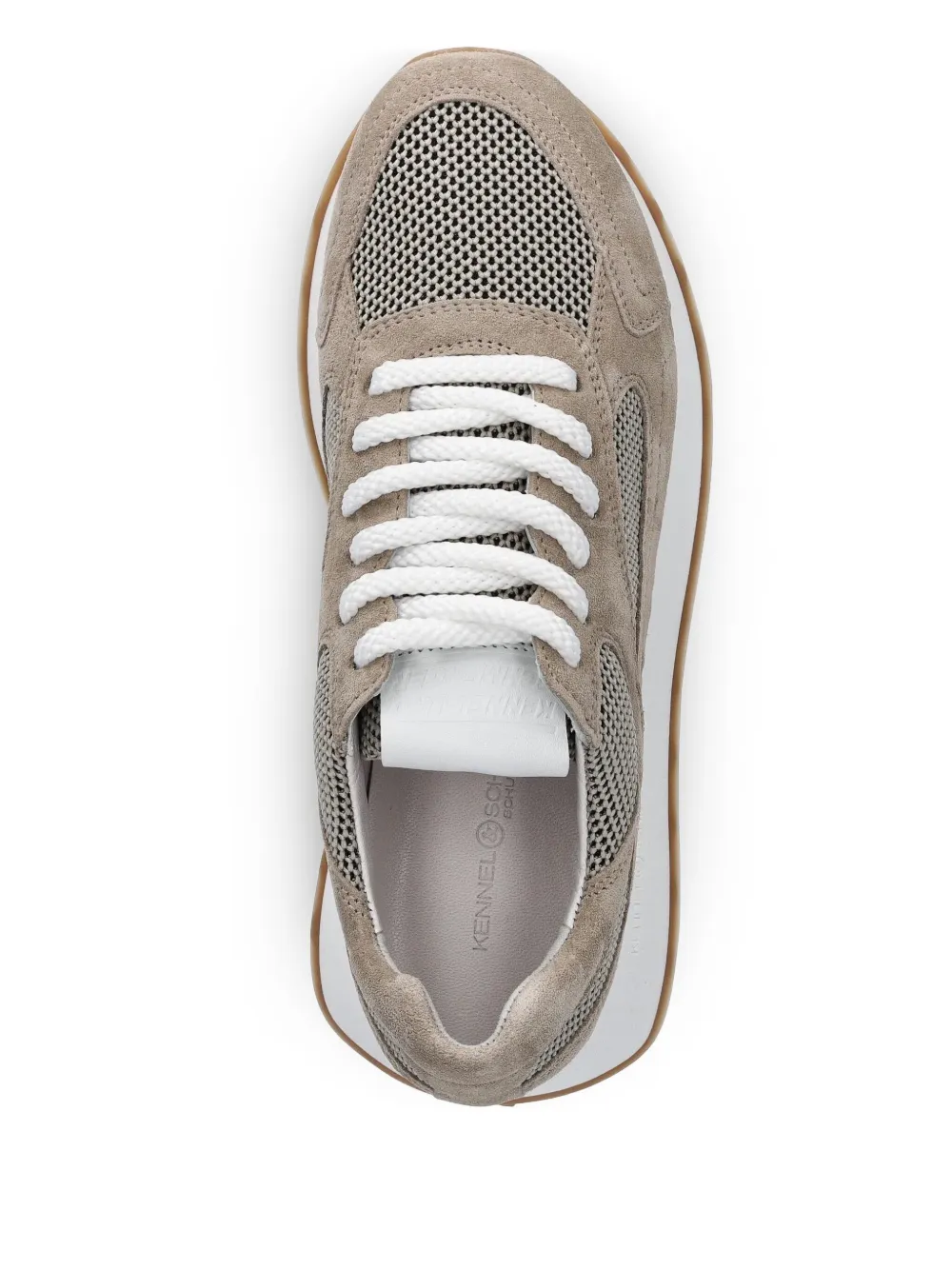 Kennel & Schmenger suede mesh sneakers Neutrals